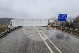 Дунавци – международен път Е-79 – катастрофа