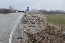 Дунавци – международен път Е-79 – катастрофа