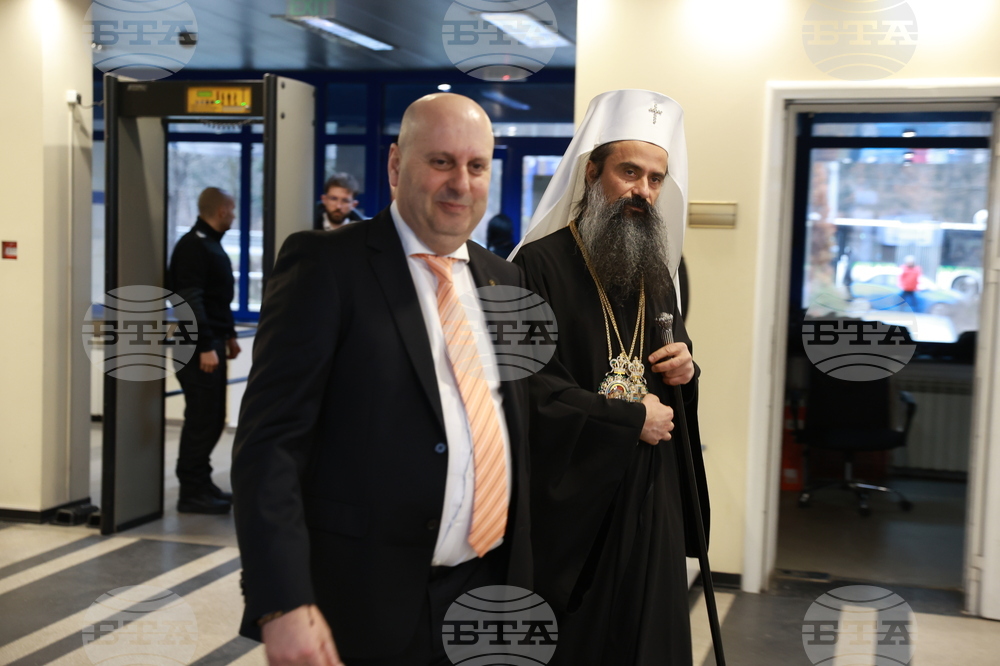 Българска телеграфна агенция - годишнина - патриарх Даниил - посрещане