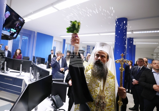 Bulgarian Patriarch Daniil Blesses Renovations at BTA