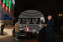 Българска телеграфна агенция - годишнина - обновена фасада - осветление