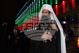 Българска телеграфна агенция - годишнина - обновена фасада - осветление