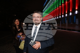 Българска телеграфна агенция - годишнина - обновена фасада - осветление