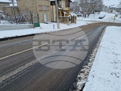 Разград - сняг - пътна обстановка