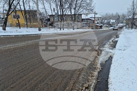 Разград - сняг - пътна обстановка