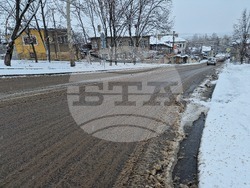 Разград - сняг - пътна обстановка