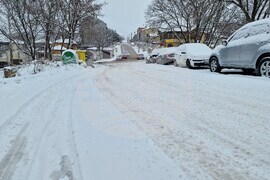 Разград - сняг - пътна обстановка