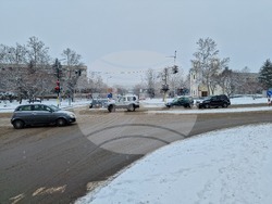 Разград - сняг - пътна обстановка