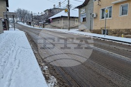 Разград - сняг - пътна обстановка