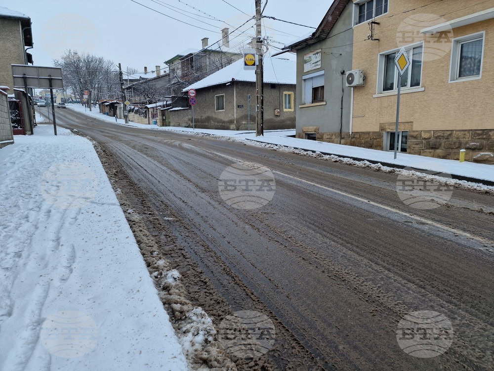 Разград - сняг - пътна обстановка
