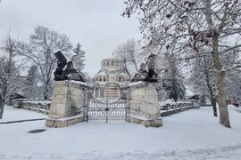 Плевен - зимна обстановка - сняг