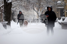 Зима - снеговалеж