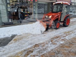 Шумен - снегопочистване - зима