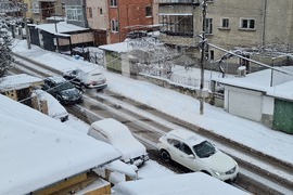 Разград - зима - пътна обстановка