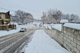 Разград - зима - пътна обстановка