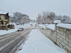 Разград - зима - пътна обстановка