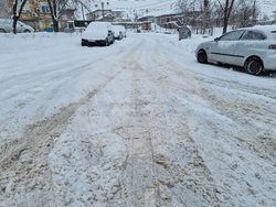 Разград - зима - пътна обстановка