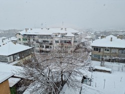 Разград - зима - пътна обстановка