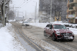 Русе - зимна обстановка