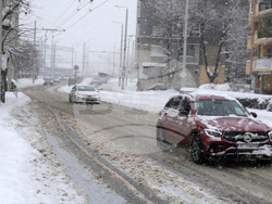 Русе - зимна обстановка