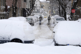 Русе - зимна обстановка