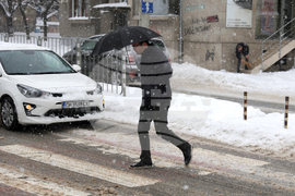 Русе - зимна обстановка