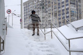 Русе - зимна обстановка