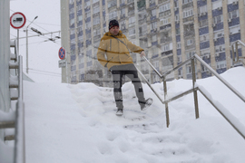 Русе - зимна обстановка