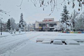 Търговище - зимна обстановка