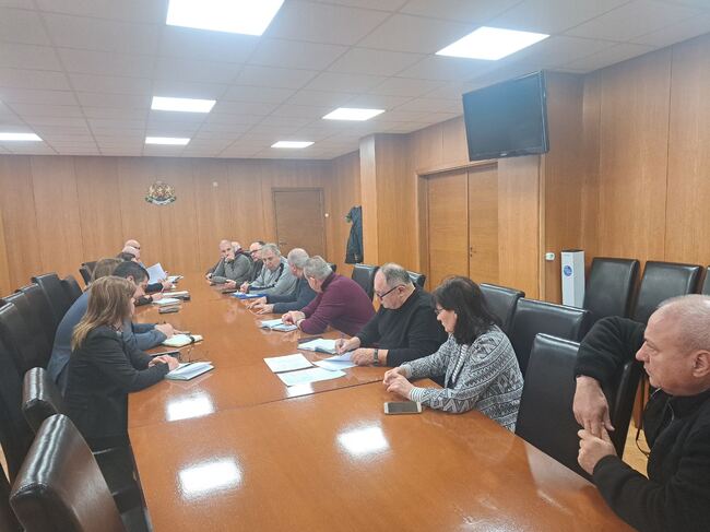 Кметът на Шумен проф. Христо Христов свика заседание на Щаба във връзка с усложнената зимна обстановка