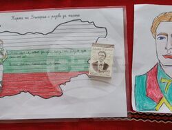 С песни, стихотворения, есета и рисунки учениците от училище „Св. Климент Охридски“ в Лутън почетоха Васил Левски