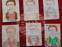 С песни, стихотворения, есета и рисунки учениците от училище „Св. Климент Охридски“ в Лутън почетоха Васил Левски