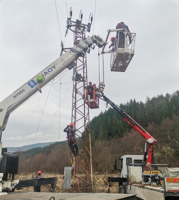ЕРМ Запад инвестира 350 000 лв. в подобряване на надеждността на електрозахранването в община Невестино