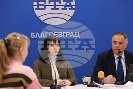 Национален пресклуб на БТА Благоевград - Румен Марков - пресконференция