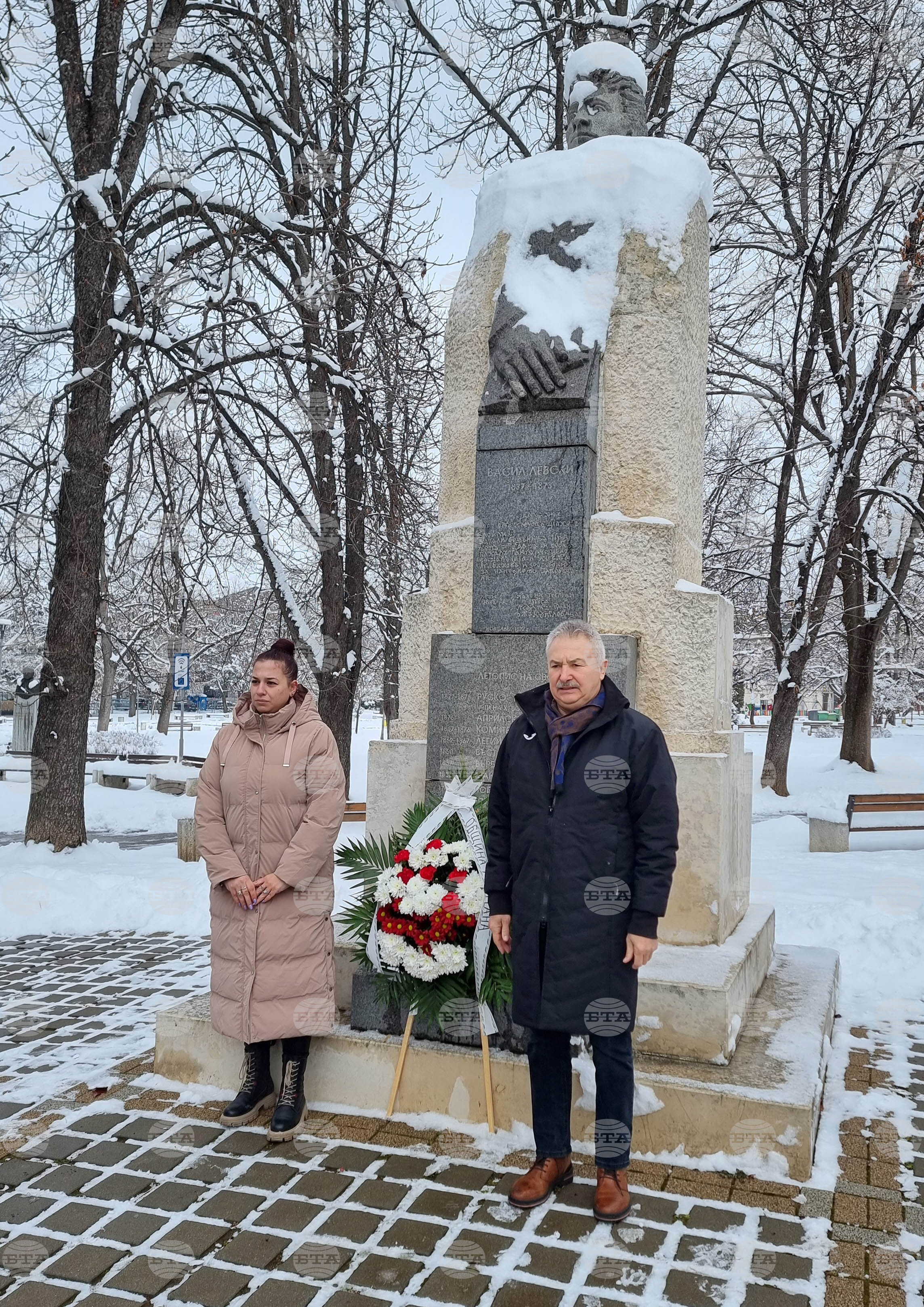 Монтана - Васил Левски - годишнина - почит