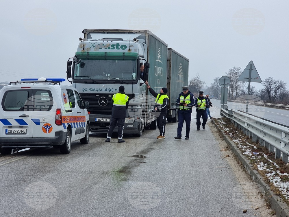 Пловдив - тежкотоварен трафик - контрол