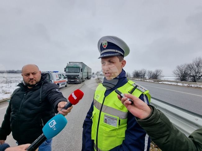 Пловдив - тежкотоварен трафик - контрол