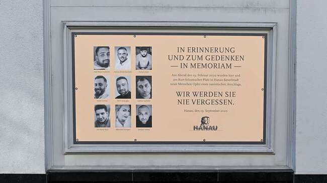 В Ерлензее, Германия, се състоя възпоменание за убитите преди пет години девет души в Ханау, сред които и български гражданин