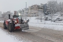 Шумен - зима - почистване