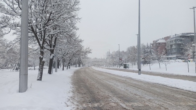 Няма критични места със задръствания, нито главни пътища, които да са непроходими при зимни условия в Шумен