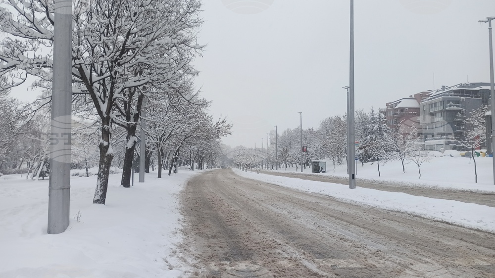 Шумен - зима - почистване