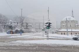 Шумен - зима - почистване