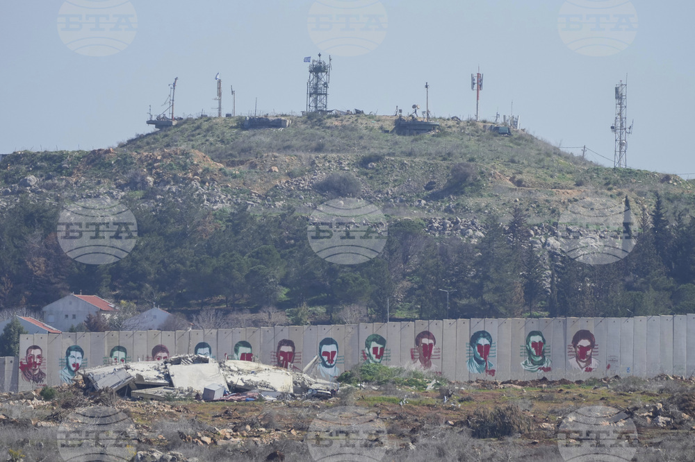 Израелските военновъздушни сили нанесоха удари срещу планините в близост до град Набатия в Южен Ливан