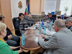 Разград - Областен щаб за защита при бедствия - заседание