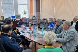 Разград - Областен щаб за защита при бедствия - заседание