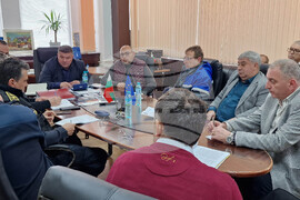 Разград - Областен щаб за защита при бедствия - заседание