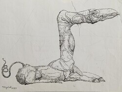 Галерия „Арте“ представя рисунки и графики на Петър Чуклев (1936-2024), снимка – организатори