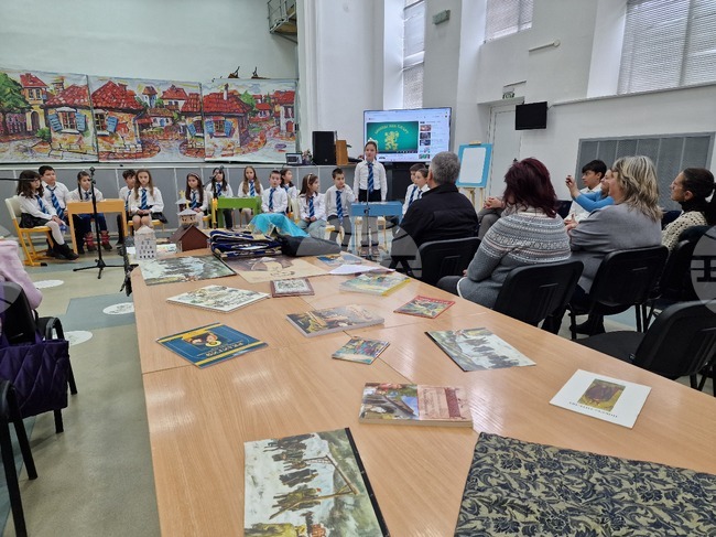 Ученици от Основно училище „Васил Левски“ в Разград имаха мултидисциплинарен урок „Православният дякон Игнатий“ 