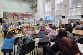 Разград - Основно училище „Васил Левски” - ученици - урок