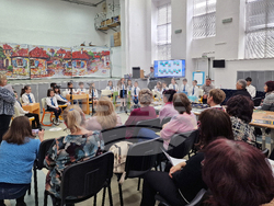 Разград - Основно училище „Васил Левски” - ученици - урок